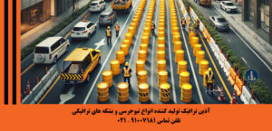 بشکه پلی اتیلن چیست - بشکه ترافیکی